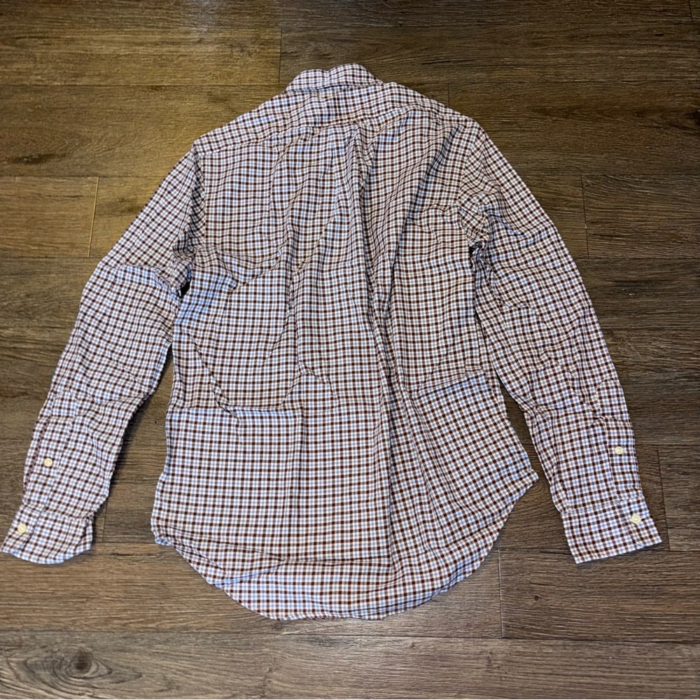 Ralph Lauren small Button-Down Plaid Shirt - Picture 5 of 6